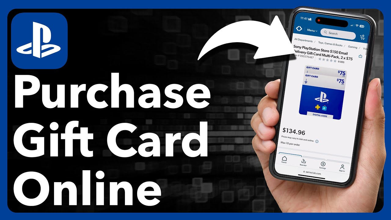 How To Buy Playstation Gift Card Online