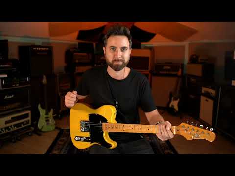 Eko Guitars | TL-401 Butterscotch