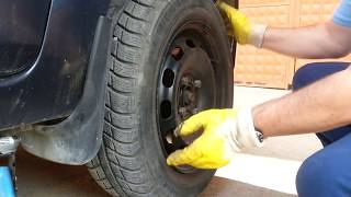 Fiesta Mk6 - Checking the wheel bearings