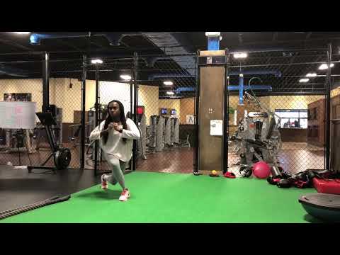 Curtsy Lunges with Leg Lift