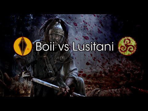 Total War: Rome 2 Replay : Boii vs Lusitani "Counter infantry tactics"