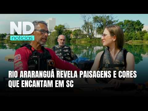 Rio Araranguá ganha destaque pela beleza natural no Sul de SC