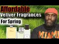 Top 5 Affordable Vetiver Fragrances under $100.