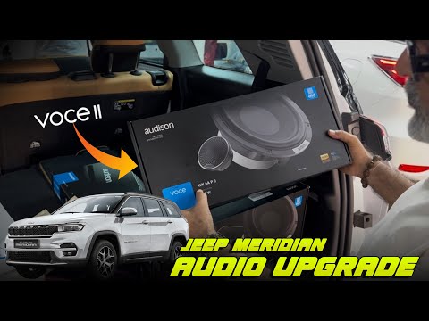 Jeep Meridian Audio Upgraded With Audison Voce 2 | Luxury Audio | Pune