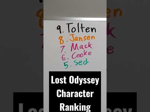 Lost Odyssey Characters RANKED! (Lost Odyssey Quick Tier List Ranking)