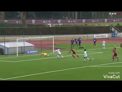 Justine Lerond, gardienne de but du FC Metz, lors de la J15 en D1 Arkema