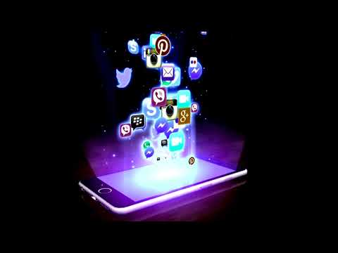 Футаж №438 Смартфон приложения