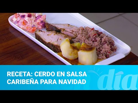 Receta: cerdo en salsa caribeña para Navidad