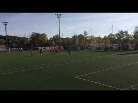 gol del infantil A contra el A.D. SPORTING HORTALEZA "A"  jornada 6