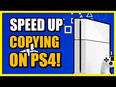 So beschleunigen Sie das Kopieren von Spielen auf der PS4-Konsole (Behebung von langsamen Geschwi...
