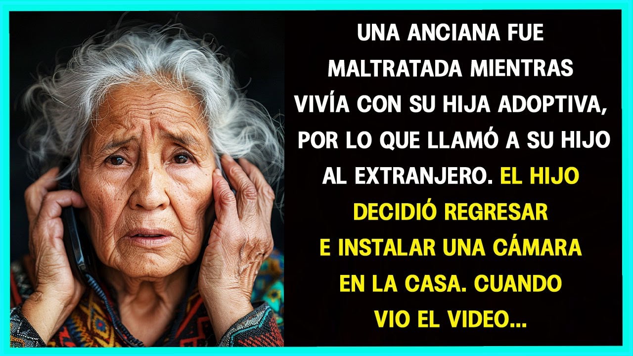 MALTRATADA MIENTRAS VIVÍA CON SU HIJA ADOPTIVA, LA ANCIANA LLAMÓ A SU HIJO PARA QUE LA AYUDARA...