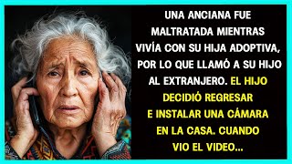 MALTRATADA MIENTRAS VIVÍA CON SU HIJA ADOPTIVA, LA ANCIANA LLAMÓ A SU HIJO PARA QUE LA AYUDARA...