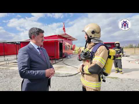 Erzincan Belediyesi İtfaiye Müdürlüğü Eğitim Merkezi.