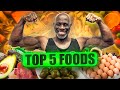 TOP 5 FOODS That Will Help BUILD MUSCLE FAST