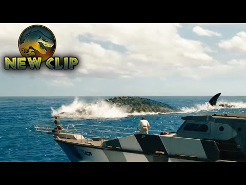 EXCLUSIVE FULL CLIP! MOSASAURUS ENCOUNTER! - Jurassic World Rebirth