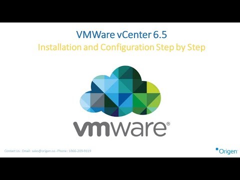 VMWare vCenter 6.5 Installation and Configuration Step by Step