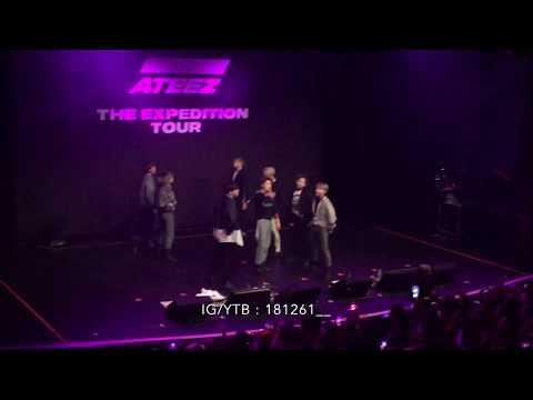 190407 ATEEZ ( 에이티즈 ) — MY WAY @ Expedition Tour Le Bataclan Paris Fancam