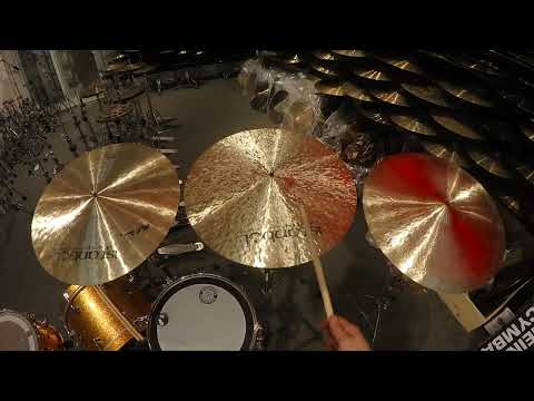 Quick Comparison of Istanbul Agop Mel Lewis & Traditional Jazz + Royal Cymbal Craftsman Nefertiti 22