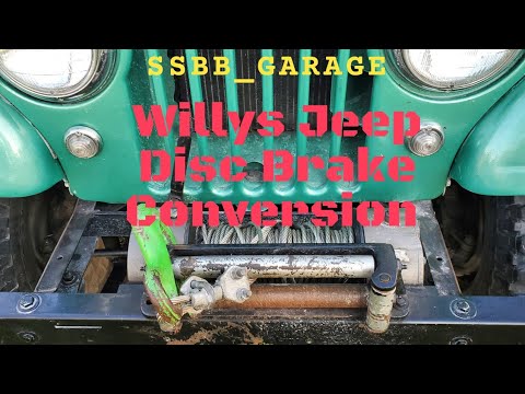 Willys Jeep Disc Brake Conversion. The Less Expensive Way.