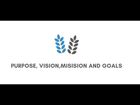 Purpose vs vision, mission and goals