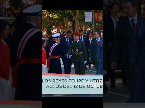 princess Leonor salute to the army man