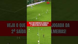 AFINAL: o que ACONTECEU na JOGADA após a 2ª SAÍDA DE BOLA do PALMEIRAS contra o FLUMINENSE? VEJA!