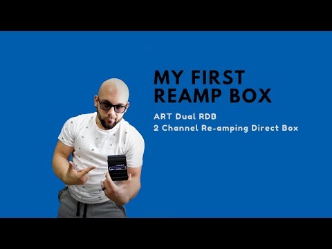 My First Reamp Box: ART Dual RDB 2 Channel Re-amping Direct Box