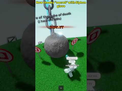 New CHEEKY Secret With SIPHON Glove! | Slap Battles