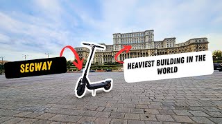 Exploring a 4 Million Ton Monster Building 🏛️ on a Ninebot Max G3⚡
