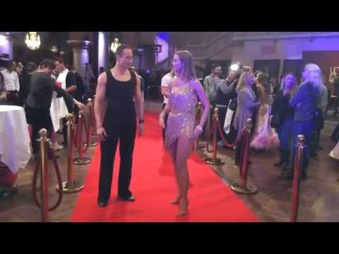 Artisten och programledaren Marie Serneholt och Kristjan Lootus.