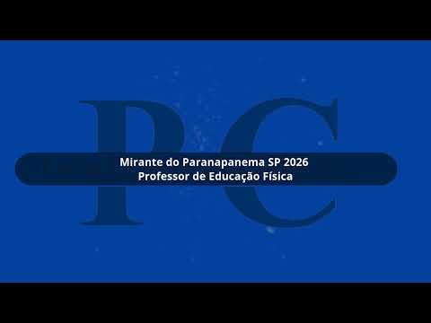Apostila Prefeitura de Mirante do Paranapanema SP 2026 Professor de Educação Física