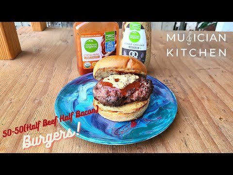 How To Make MIND BLOWING 50-50 (Half Beef Half Bacon)...