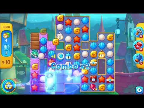 FISHDOM:  💥💥 Level 9605 Hard level, 9606 First try 💥💥
