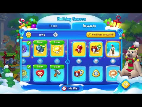 @Fishdom Win Strikes Level 9177 - 9179. Holiday Season Event Level 27 Unlocked.