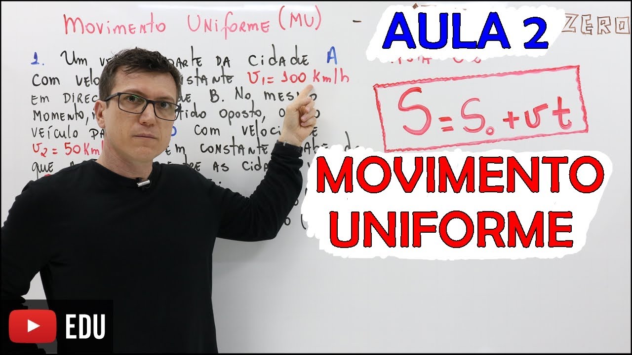 MOVIMENTO UNIFORME - FÍSICA BÁSICA (FÍSICA do ZERO) - Teoria e Exercícios - AULA 02