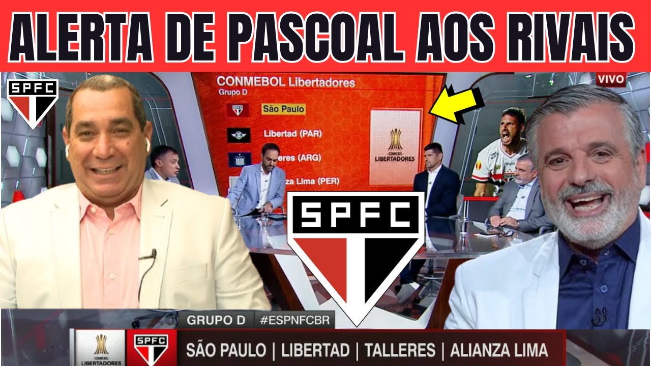 PASCHOAL E ZINHO MANDAM RECADO AOS RIVAIS ‘NOSSO TIME ESTÁ MAIS FORTE DO QUE NUNCA, VAMOS RUMO AOS 1