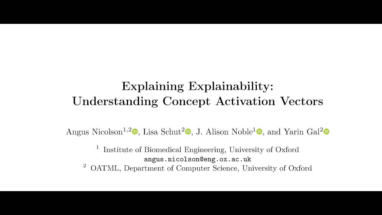 [short] Explaining Explainability: Understanding Concept Activation Vectors