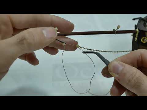 PALOS 73- Como hacer el barbiquejo. POLARIS - Modelismo Naval