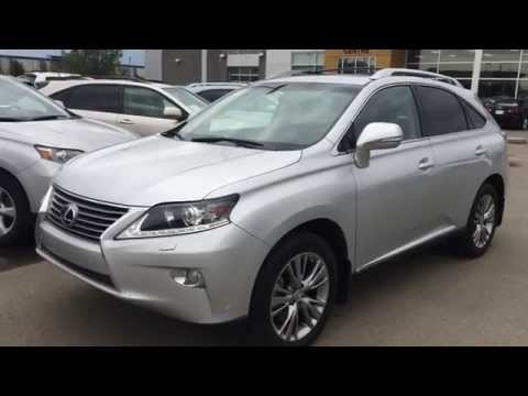 Lexus Certified Pre Owned Silver 2013 RX 350 AWD Ultra Premium Package 1 Review - St. Albert, AB