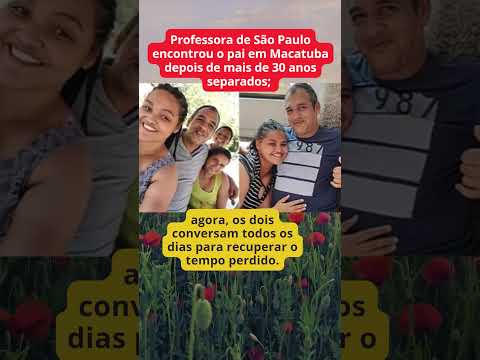 DEPOIS DE 30 ANOS, PAI E FILHA SE ENCONTRARAM E NÃO QUEREM MAIS PERDER TEMPO🙏❤️