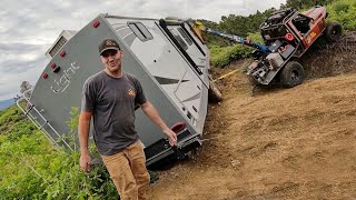 Off The Edge: This Trailer Recovery Might Be Too Much For The Rat Rod Wrecker!