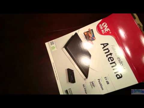 Unboxing indoor antenna One For All SV 9395 [4K]