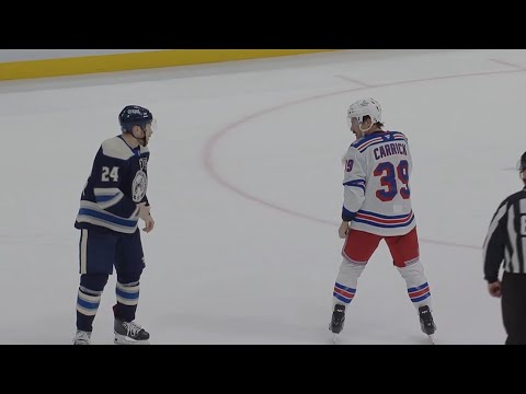 Mathieu Olivier Drops🥊 Gloves 🥊With Sam Carrick