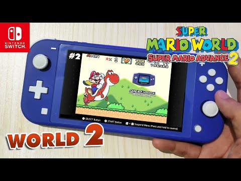 GBA | Super Mario World - Super Mario Advance 2 - #2 World 2 (Nintendo Switch Lite)