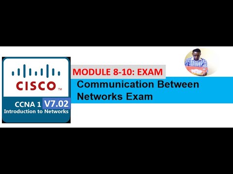 CCNA1 v7 02 Exam ITN Module 8-10 | Communication Between Networks Exam