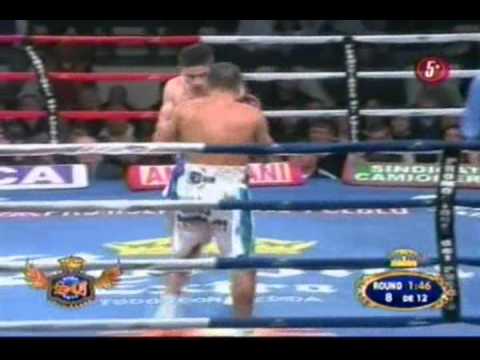Ulises "El Archie" Solis Vs Luis Alberto "El Mosco" Lazarte Round 8