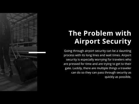 Dave Plieger | Speedy Security: How to get Through Airport Security Quickly