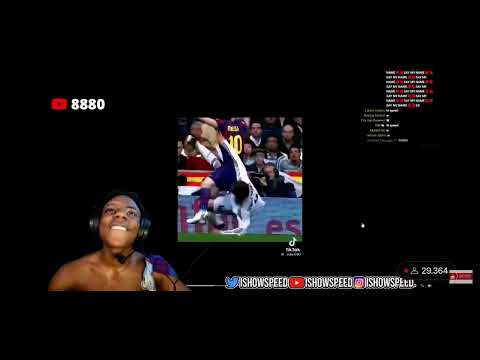 IShowSpeed reacts to Messi Vs Ramos (MUST WATCH)