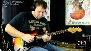 Video thumbnail for TOKAI SILVER STAR STRATOCASTER, MADE IN JAPAN, 1984 by HR GUITARS