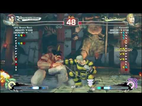 UFC Bruce Ricci [T.Hawk] VS Kyros85 [Cody] - AE2012 HD 1080p